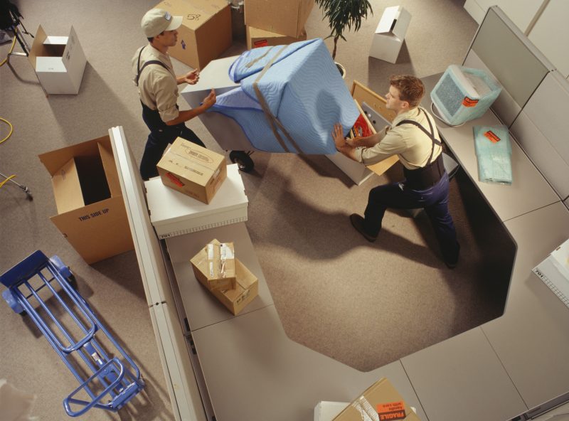 Cincinnati commercial moving experts handling office technology and equipment safely